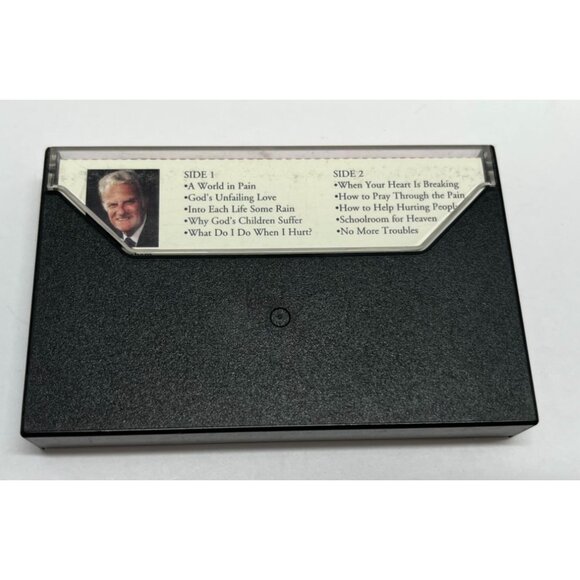 Billy Graham Hope For The Troubled Heart Cassette Tape Talking Book Tom Dooley - Picture 6 of 6